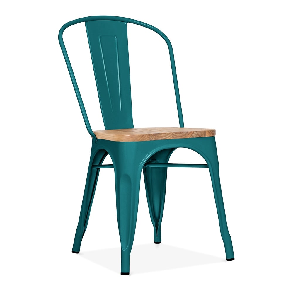 teal side chair